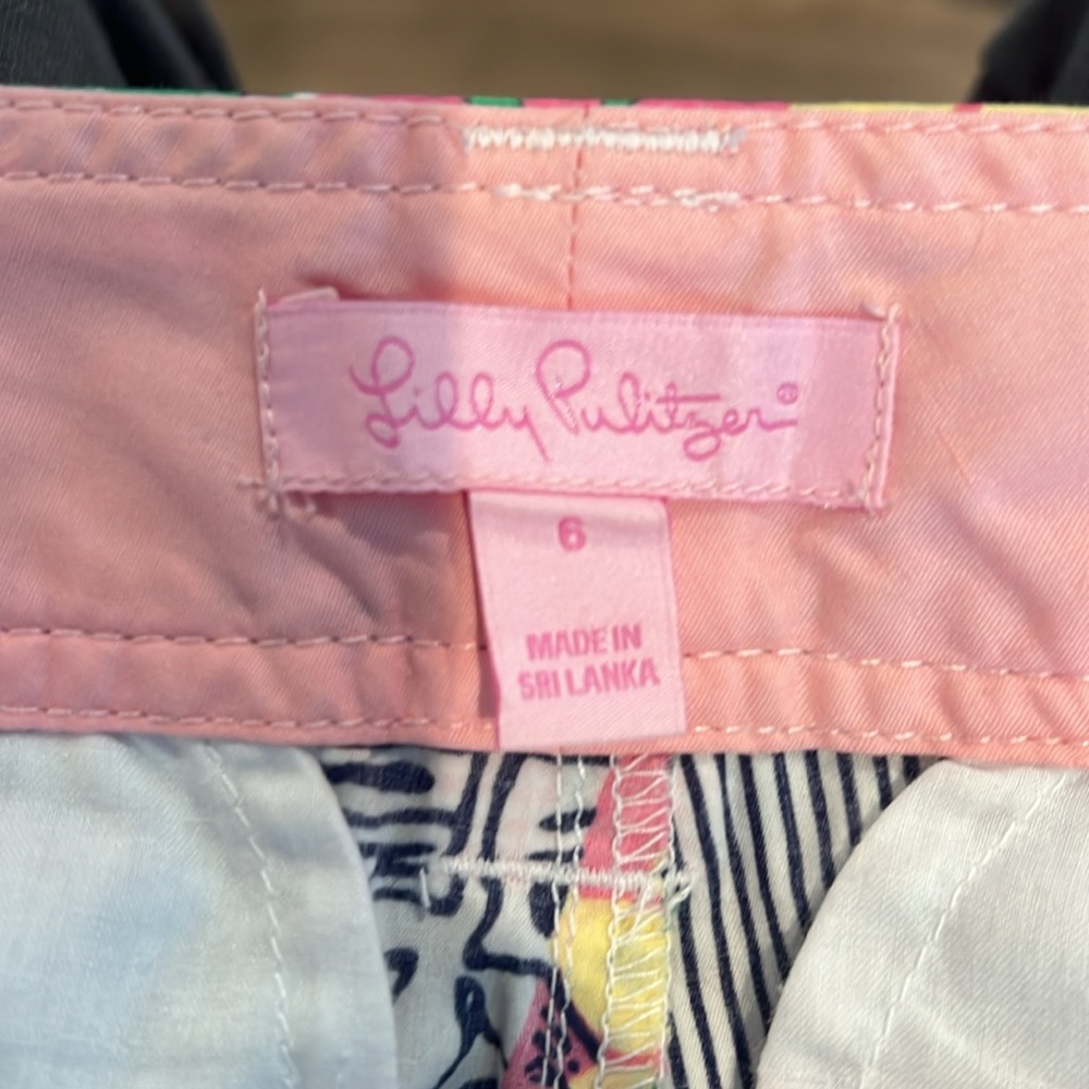 Lilly Pulitzer Patchwork Pattern Bermuda Shorts - image 3